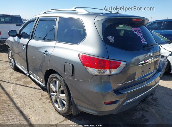 5N1AR2MN3GC643006 2016 NISSAN PATHFINDER Gray Tył lewy