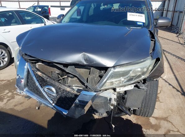 5N1AR2MN3GC643006 2016 NISSAN PATHFINDER Gray Widok z przodu