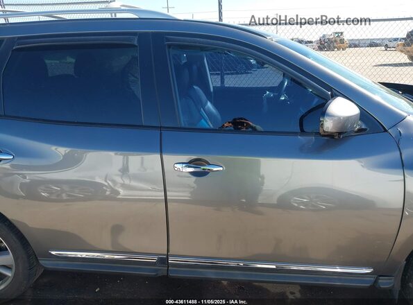 5N1AR2MN3GC643006 2016 NISSAN PATHFINDER Gray Widok wnętrza 360 stopni