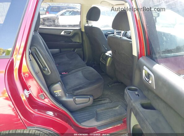 5N1AR2MN8GC607828 2016 NISSAN PATHFINDER Красный Вид наклейки с VIN-кодом