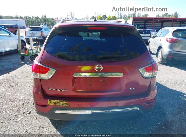 5N1AR2MN8GC607828 2016 NISSAN PATHFINDER Красный 