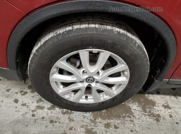 5N1AT2MT2JC748501 2018 NISSAN ROGUE Red Widok wnętrza 360 stopni