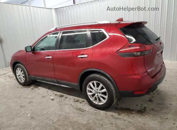 5N1AT2MT2JC748501 2018 NISSAN ROGUE Red Tył lewy