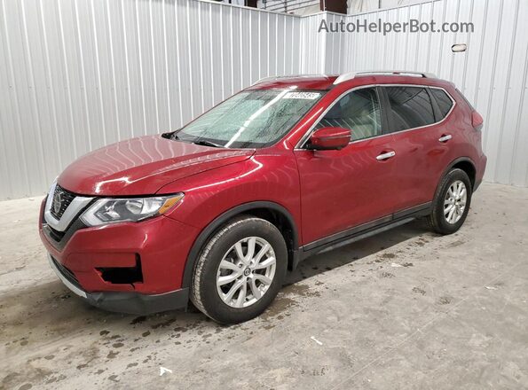 5N1AT2MT2JC748501 2018 NISSAN ROGUE Red 