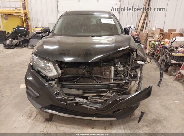 5N1AT2MT6JC843644 2018 NISSAN ROGUE Черный Вид панели приборов
