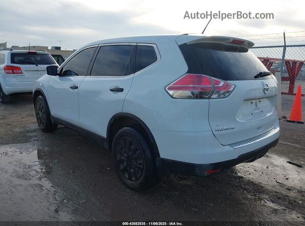5N1AT2MV2GC918981 2016 NISSAN ROGUE White Задня ліва чверть