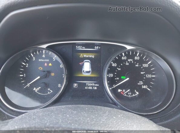5N1AT2MV2GC918981 2016 NISSAN ROGUE White Вид задніх сидінь