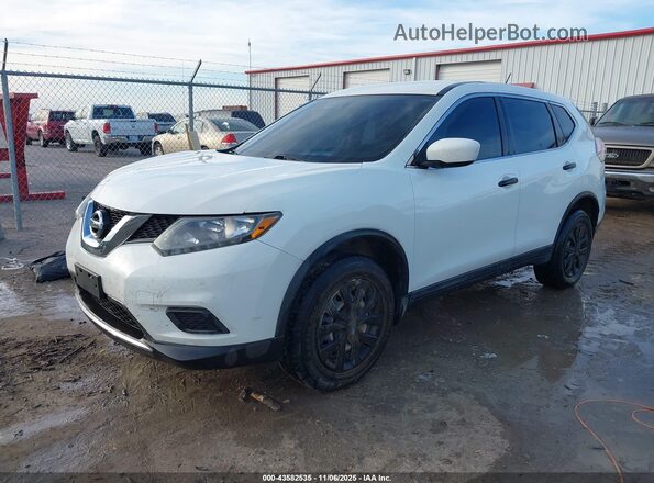 5N1AT2MV2GC918981 2016 NISSAN ROGUE White Передня ліва чверть