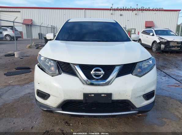5N1AT2MV2GC918981 2016 NISSAN ROGUE White Вид щитка приладів