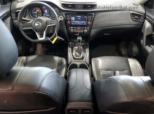 5N1AT2MV2KC787432 2019 NISSAN ROGUE Серебряный Вид панели приборов