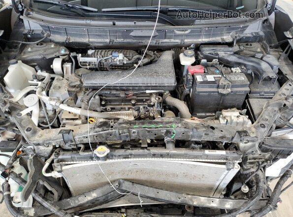 5N1AT2MV2KC787432 2019 NISSAN ROGUE Серебряный Вид подкапотного пространства