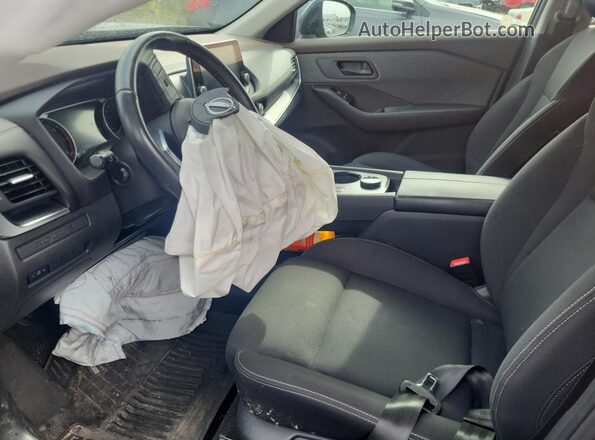 5N1AT3ABXPC736719 2023 NISSAN ROGUE Black Вид салону спереду