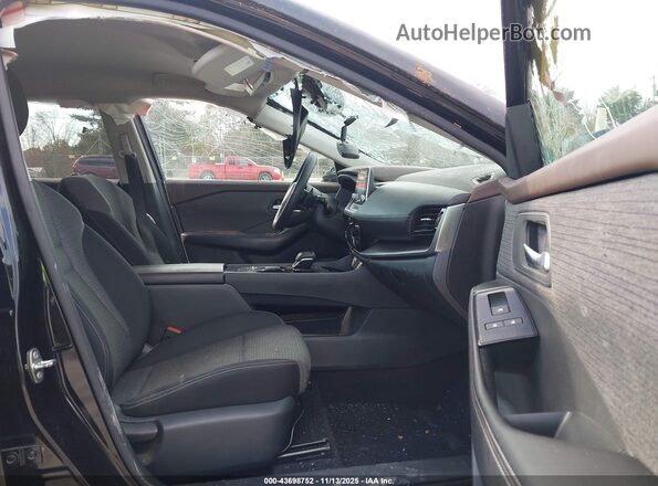5N1AT3BA8MC673749 2021 NISSAN ROGUE Black Front interior view