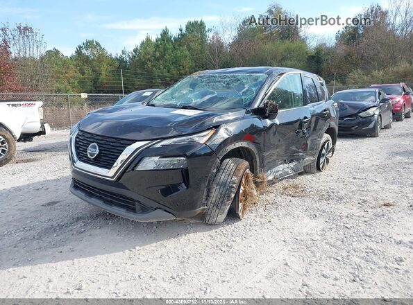 5N1AT3BA8MC673749 2021 NISSAN ROGUE Black Front left