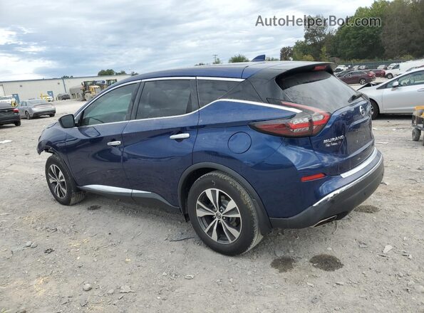 5N1AZ2AJ0MC115517 2021 NISSAN MURANO Blue Задня ліва чверть