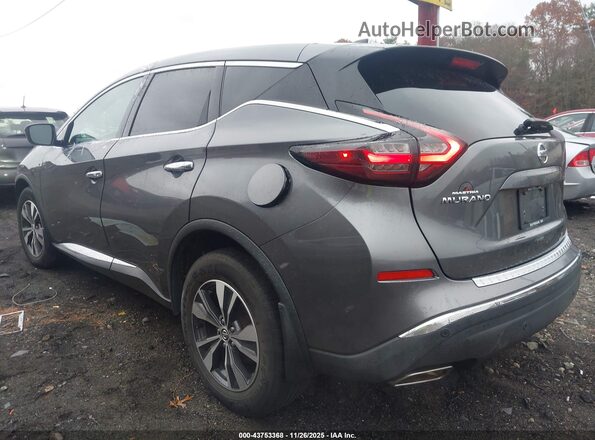 5N1AZ2AS6MC135862 2021 NISSAN MURANO Gray Trasero izquierdo