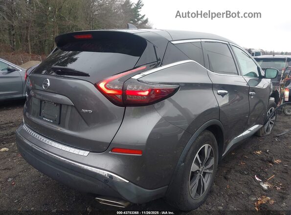 5N1AZ2AS6MC135862 2021 NISSAN MURANO Gray Trasero derecho