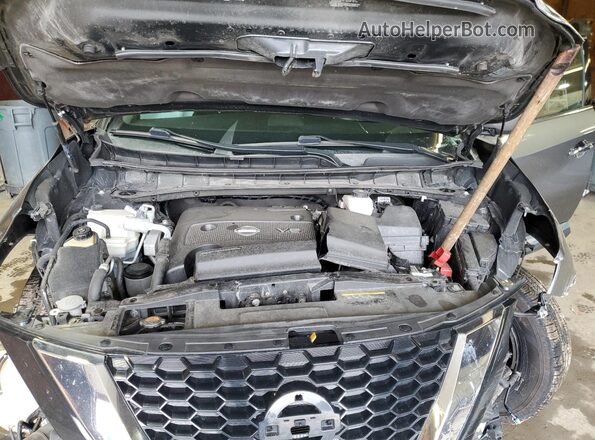 5N1AZ2AS9MC119641 2021 NISSAN MURANO Gray Engine compartment view