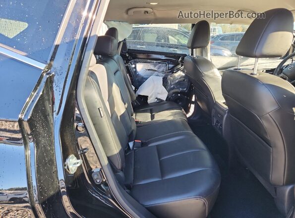 5N1AZ2BJ1RC115175 2024 NISSAN MURANO Black Widok tylnych siedzeń