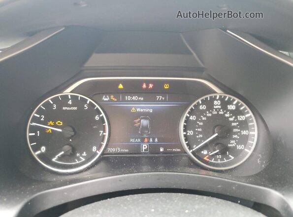 5N1AZ2BS2PC119497 2023 NISSAN MURANO Black Widok zestawu wskaźników