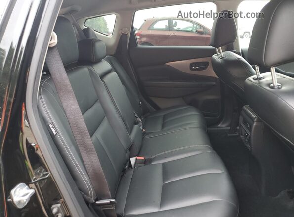 5N1AZ2BS2PC119497 2023 NISSAN MURANO Black Widok wnętrza z tyłu