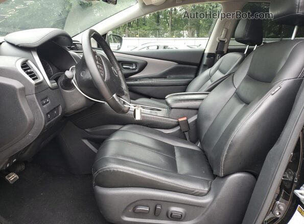 5N1AZ2BS2PC119497 2023 NISSAN MURANO Black Widok wnętrza z przodu