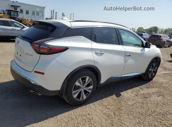 5N1AZ2BS5LN137331 2020 NISSAN MURANO Белый Задняя правая четверть