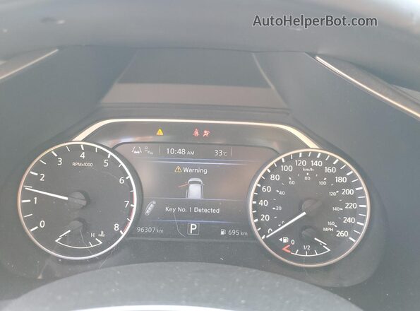 5N1AZ2BS5LN137331 2020 NISSAN MURANO Белый Вид щитка приборов