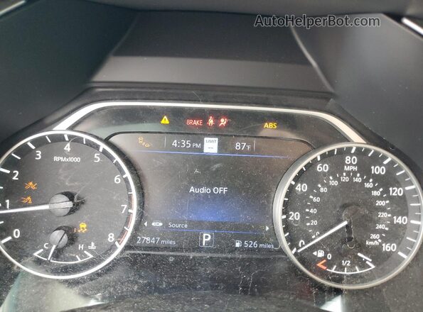5N1AZ2CJ5PC115272 2023 NISSAN MURANO Gray Instrument cluster view
