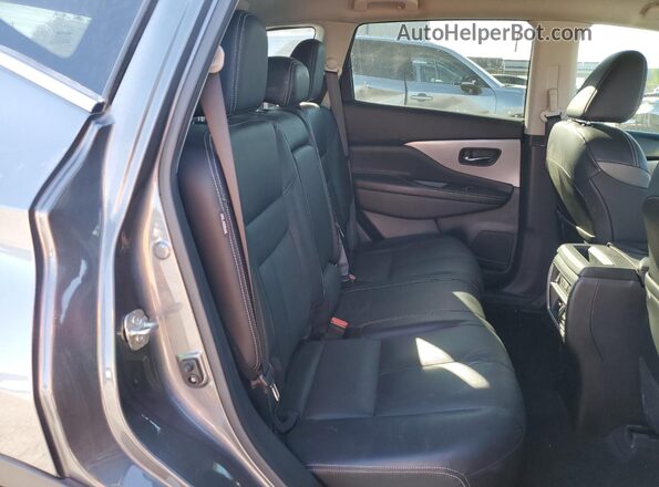 5N1AZ2CS0MC104894 2021 NISSAN MURANO Gray Widok wnętrza z tyłu