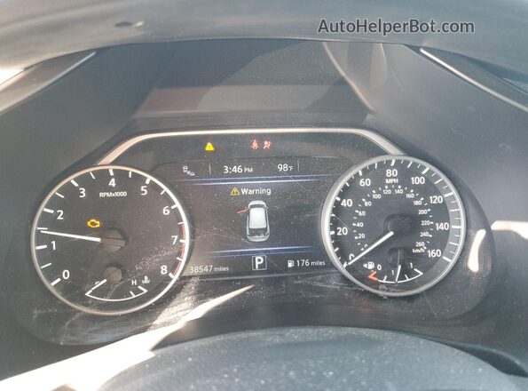 5N1AZ2CS0MC104894 2021 NISSAN MURANO Gray Widok zestawu wskaźników