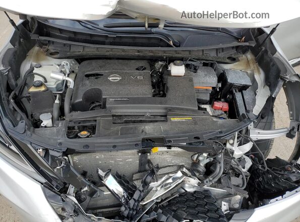 5N1AZ2CS6PC105553 2023 NISSAN MURANO Silver Engine compartment view