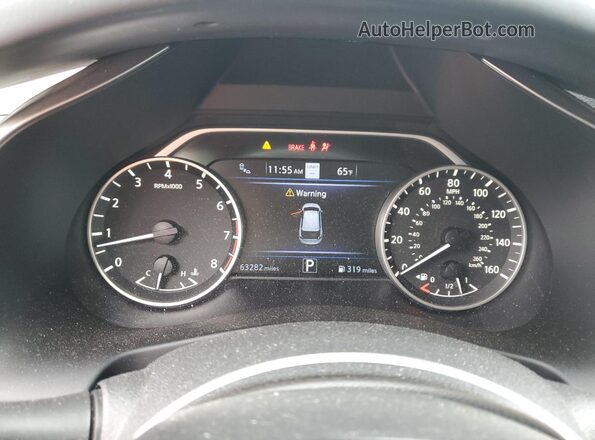 5N1AZ2CS8LN139153 2020 NISSAN MURANO White ხელსაწყოთა პანელის ხედი
