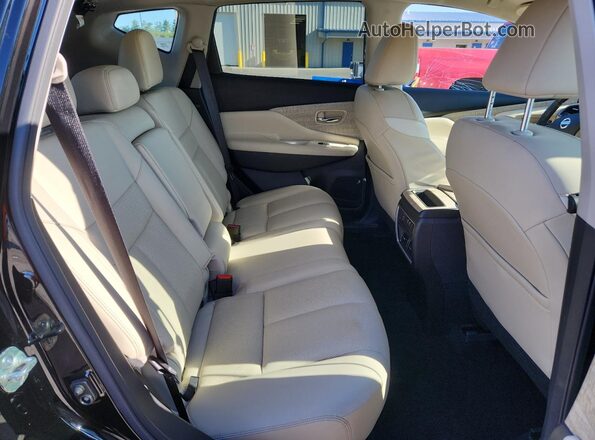 5N1AZ2CS9MC123220 2021 NISSAN MURANO Black Widok wnętrza z tyłu