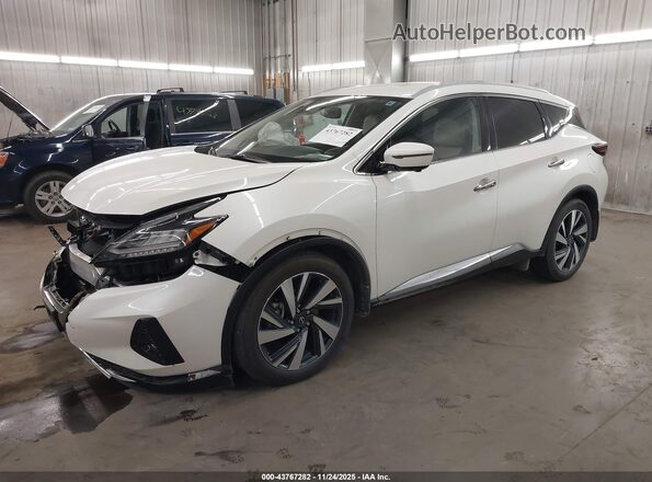 5N1AZ2CS9PC125540 2023 NISSAN MURANO White წინა მარცხენა ხედი სამი მეოთხედიდან