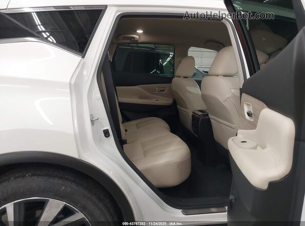 5N1AZ2CS9PC125540 2023 NISSAN MURANO White VIN კოდის სტიკერის ხედი