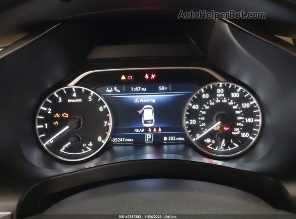 5N1AZ2CS9PC125540 2023 NISSAN MURANO White უკანა სავარძლების ხედი