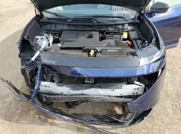 5N1AZ3BS2SC141949 2025 NISSAN MURANO Blue Vista interior trasera