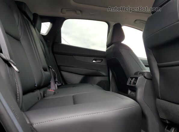 5N1AZ3CS8SC100031 2025 NISSAN MURANO Black უკანა სალონის ხედი