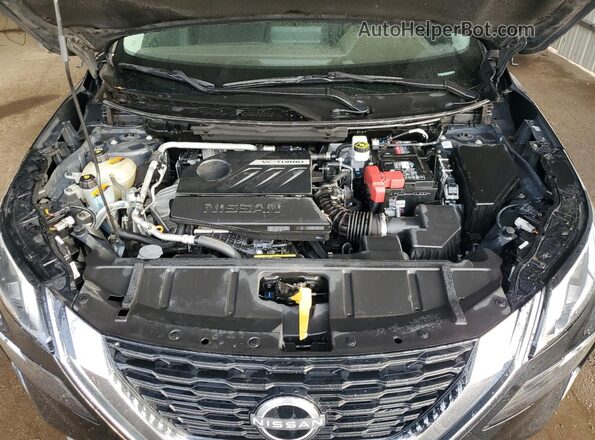 5N1BT3AB0PC847686 2023 NISSAN ROGUE Black Вид підкапотного простору