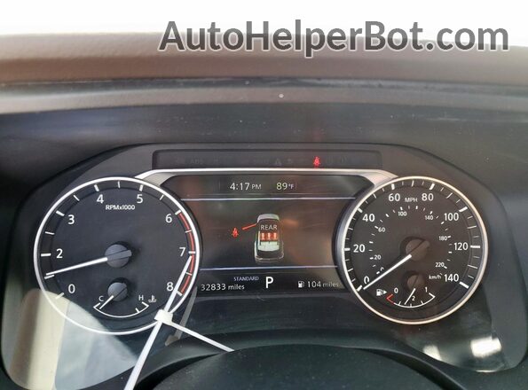 5N1BT3BA4PC824417 2023 NISSAN ROGUE White Widok zestawu wskaźników