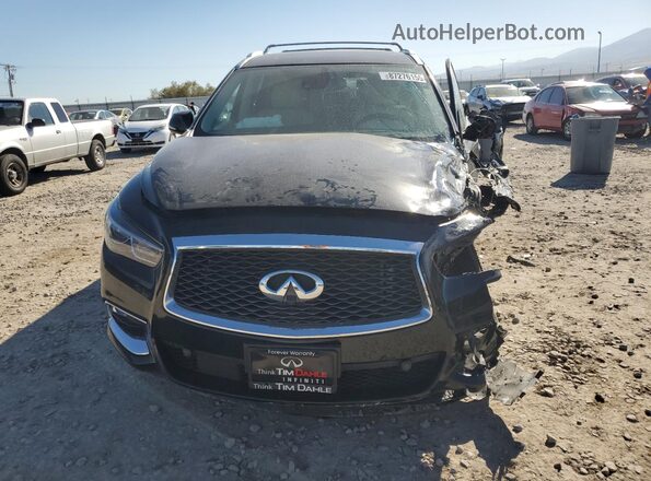 5N1DL0MM2LC527915 2020 INFINITI QX60 Black წინა ხედი