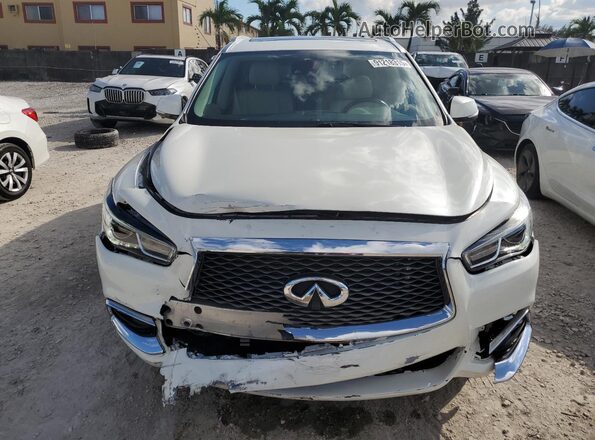 5N1DL0MM3LC507155 2020 INFINITI QX60 White Widok z przodu