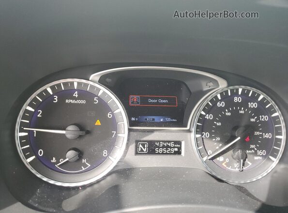 5N1DL0MM3LC507155 2020 INFINITI QX60 White Widok zestawu wskaźników
