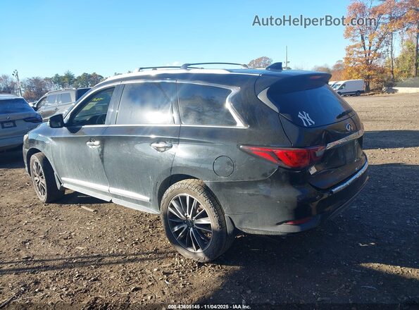 5N1DL0MM5JC528375 2018 INFINITI QX60 Black 360 interior view