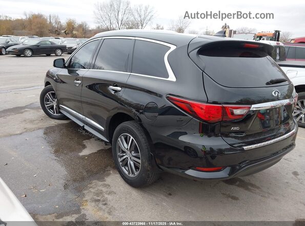 5N1DL0MM9LC502039 2020 INFINITI QX60 Black Trasero izquierdo