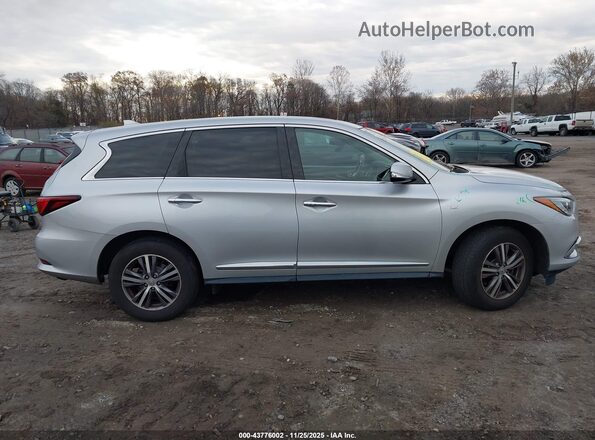 5N1DL0MM9LC507807 2020 INFINITI QX60 Silver Вид задньої частини салону