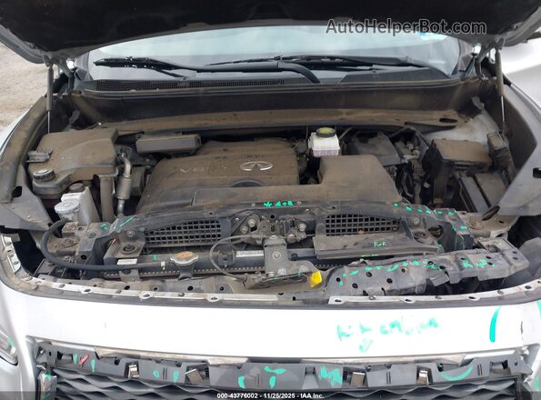5N1DL0MM9LC507807 2020 INFINITI QX60 Silver Вид ззаду