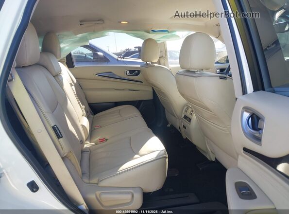 5N1DL0MM9LC514059 2020 INFINITI QX60 White VIN კოდის სტიკერის ხედი