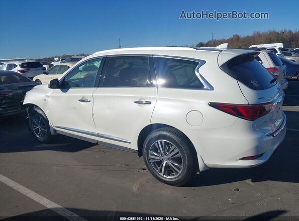 5N1DL0MM9LC514059 2020 INFINITI QX60 White სალონის 360-გრადუსიანი ხედი